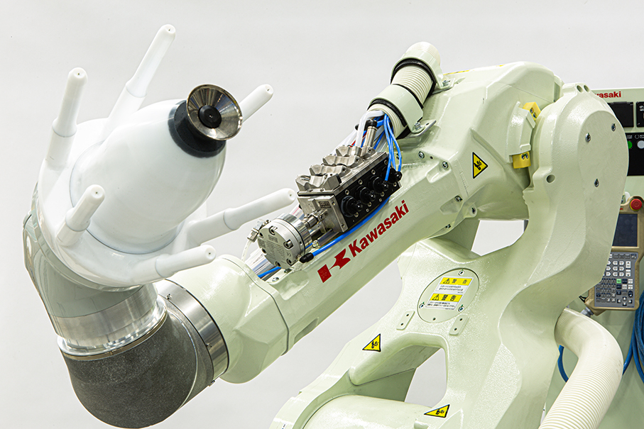 Dürr Kasawaki Robotics concetto ready2integrate automazione robotica verniciatura EcoBell