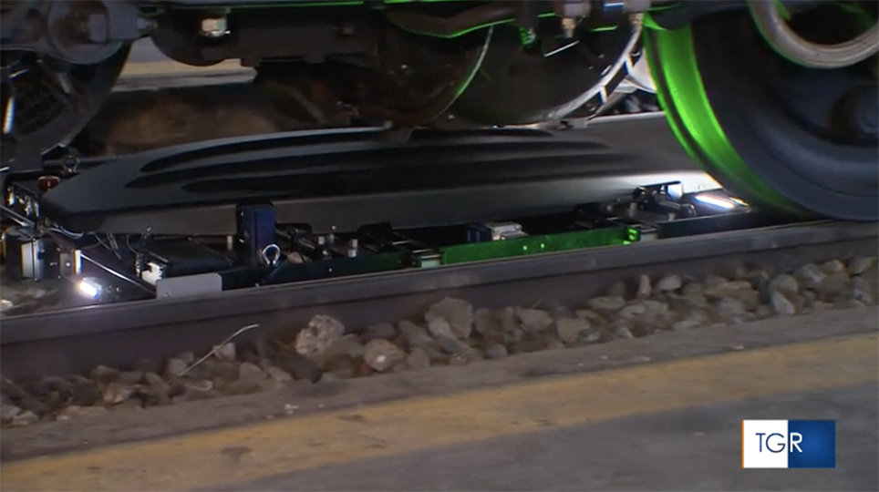 Sant'Anna Pisa Trenitalia Argo robot autonomo ispezione materiale rotabile ferroviario treni