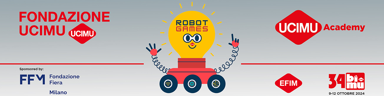 Ucimu Robotgames concorso robotica studenti 34 BIMU fieramilano