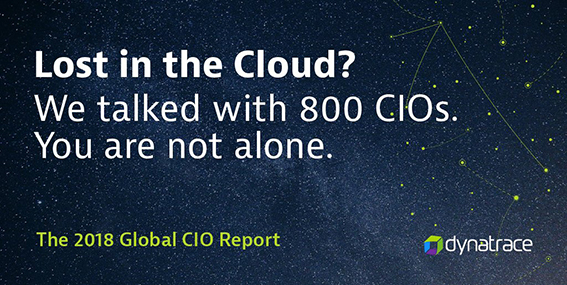 Dynatrace Global CIO report 2018