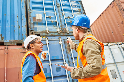 Process of Loading Ship with Container Storage Units