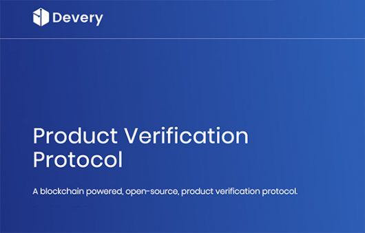 consegna pasti blockchain Devery.io