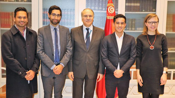 assistenza alimentare Tunisia blockchain Devery.io