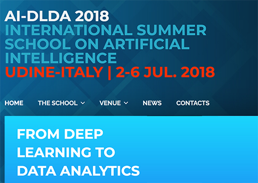 Summer School intelligenza artificiale Udine