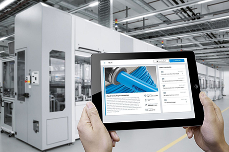 Smartenance Festo tablet manutenzione