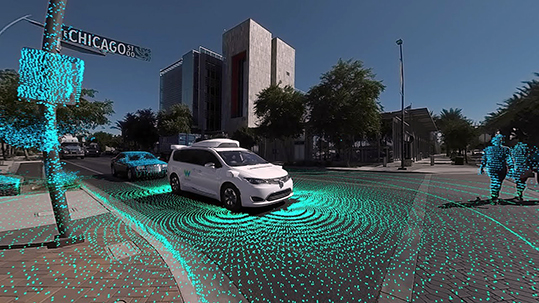 guida autonoma Waymo driverless California