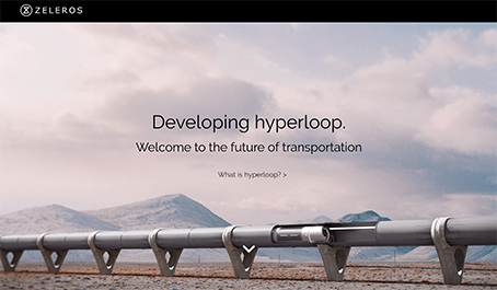 simulazione Zeleros Hyperloop trasporto elettrico