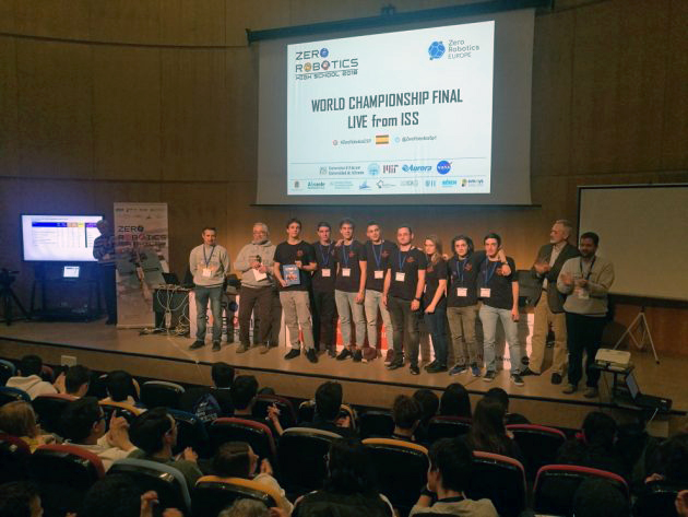 robotica finalisti Zero Robotics