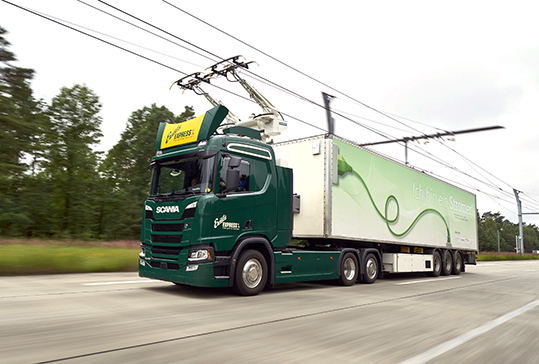 elettrificazione Scania Siemens A35 Brebemi