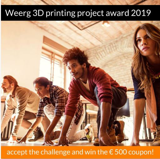 3D printing project award Weerg