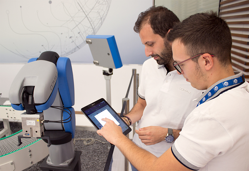 intelligenza artificiale robot Comau