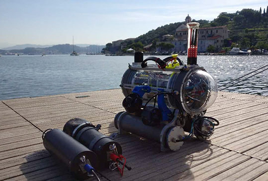 FeelHippo Università Firenze robot subacqueo