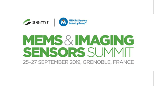 MEMS imaging sensors Summit SEMI 2019