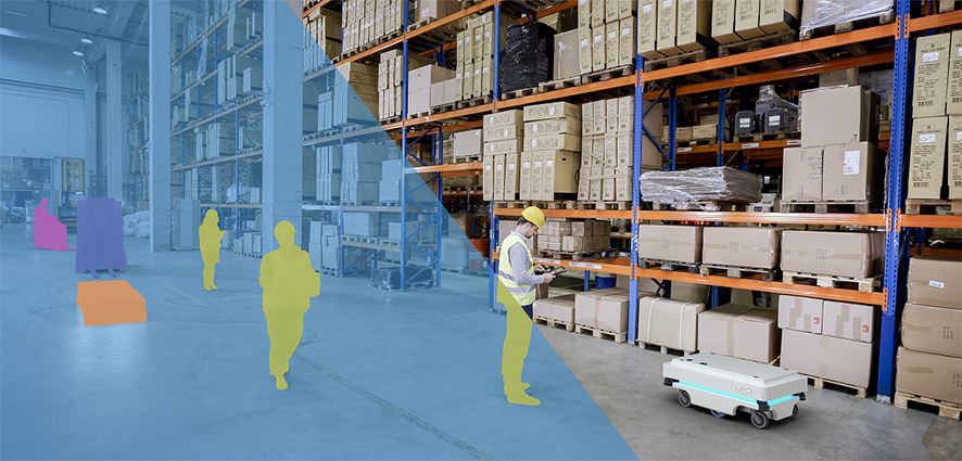 robot mobili autonomi logistica MiR
