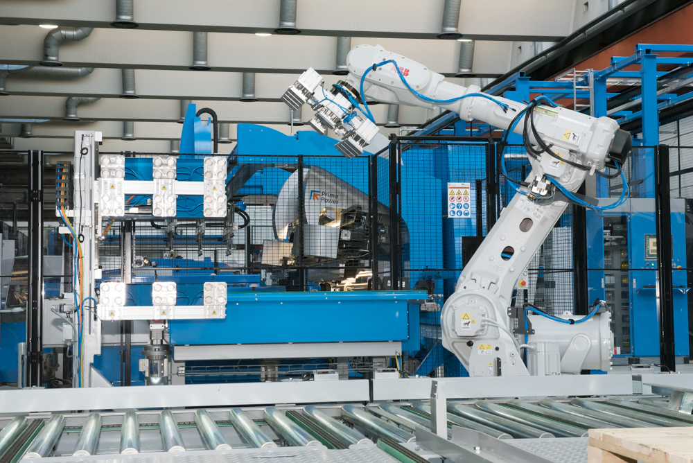 robot produzione ABB Dalmine