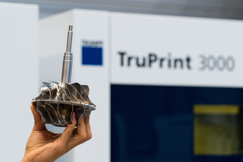 Inconel Trumpf additive manufacturing
