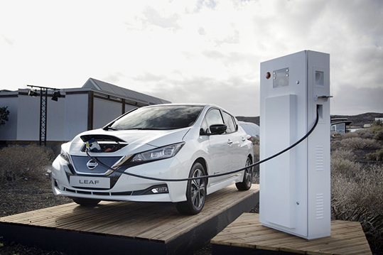 Nissan EDF ricarica smart V2G