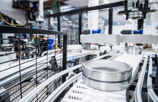 pianificazione produzione cuscinetti SKF Dassault Systèmes Delmia
