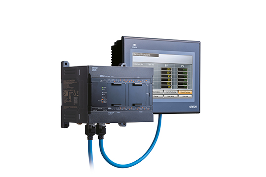 Omron CP2E funzioni IoT PLC compatti