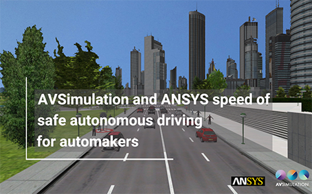 Ansys-guida-autonoma-AVSimulation