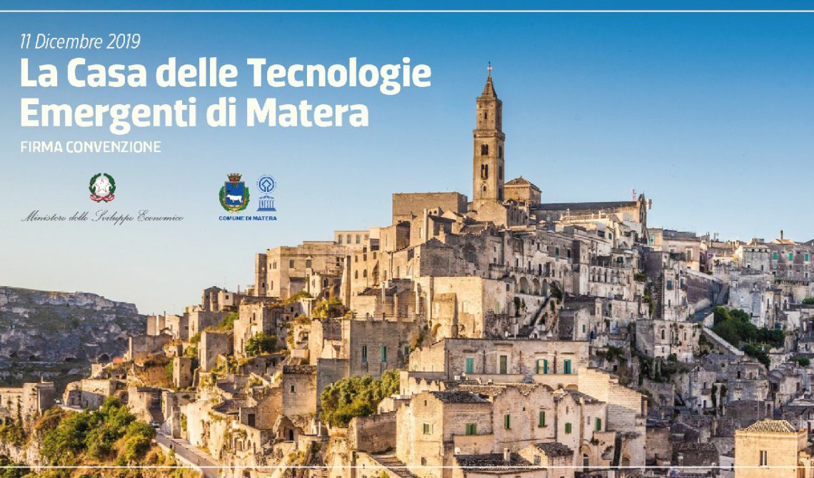 Matera Casa tecnologie emergenti