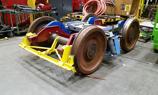 ATS sistema carrello SKF condition monitoring