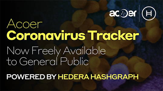 Acoer-Coronavirus-Tracker-Hedera-Hashgraph