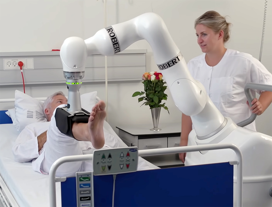 robot Kuka riabilitazione