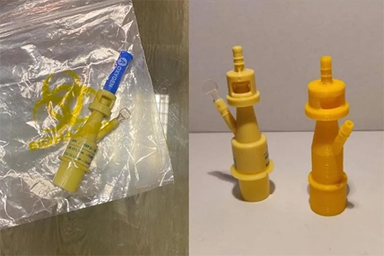 valvole respitarori stampa 3D