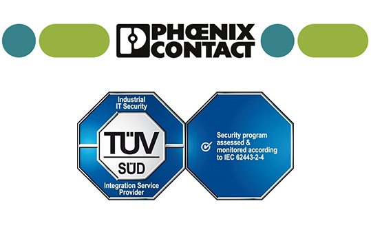 Phoenix Contact certificazione cyber security