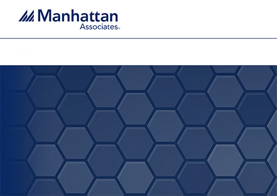 Manhattan Associates warehouse management