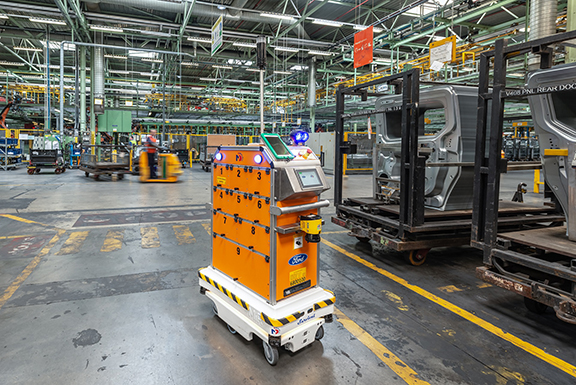 robot mobili collaborativi MiR