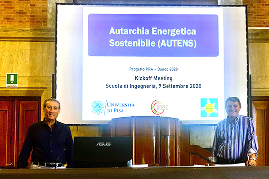 Università di Pisa Autens autarchia energetica