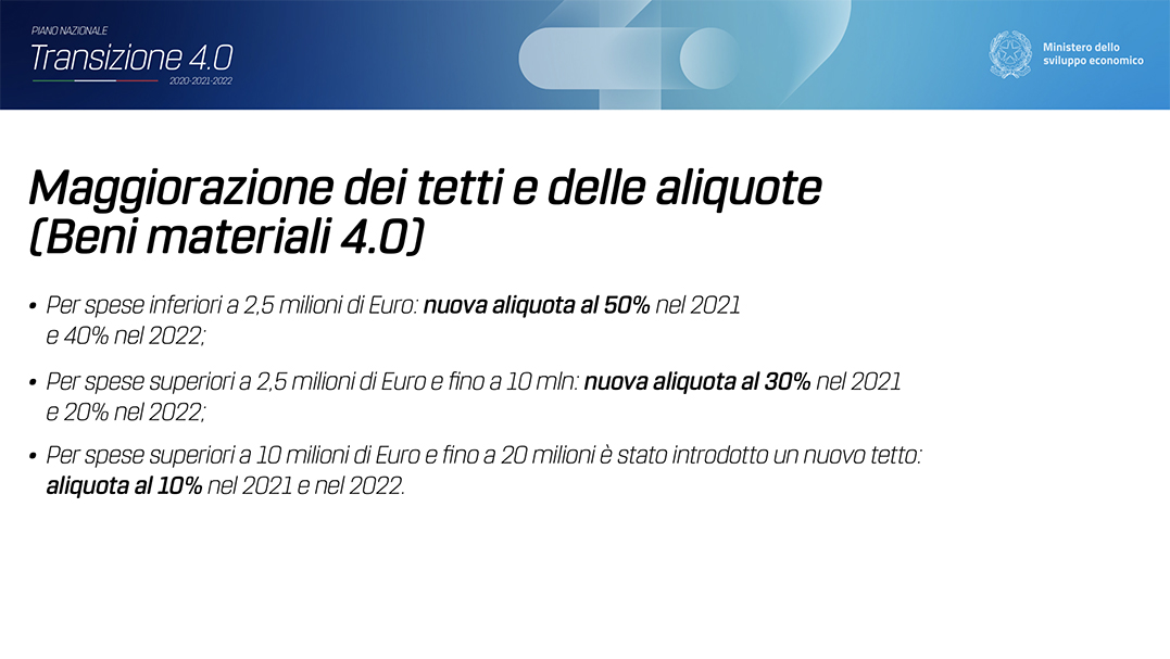 investimenti 4.0