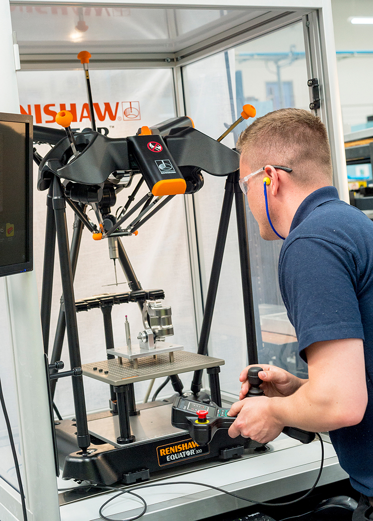 Renishaw calibro flessibile Equator