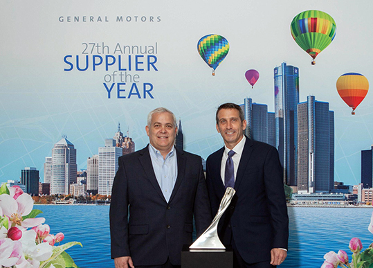 Comau supplier of the year 2020 GM
