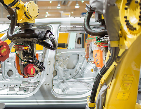 Fanuc robot veicoli elettrici Ford
