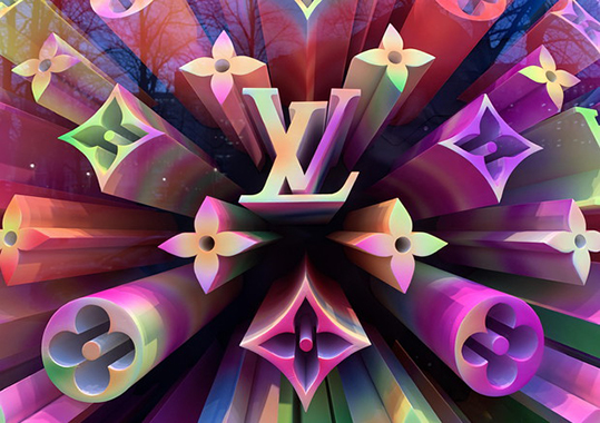 LVMH Vuitton AI lusso Google Cloud