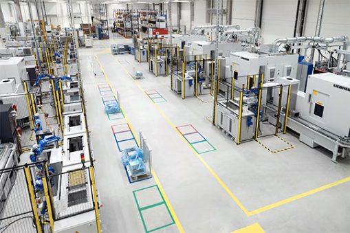 Yaskawa robot produzione componenti e-bike Morat Swoboda Motion