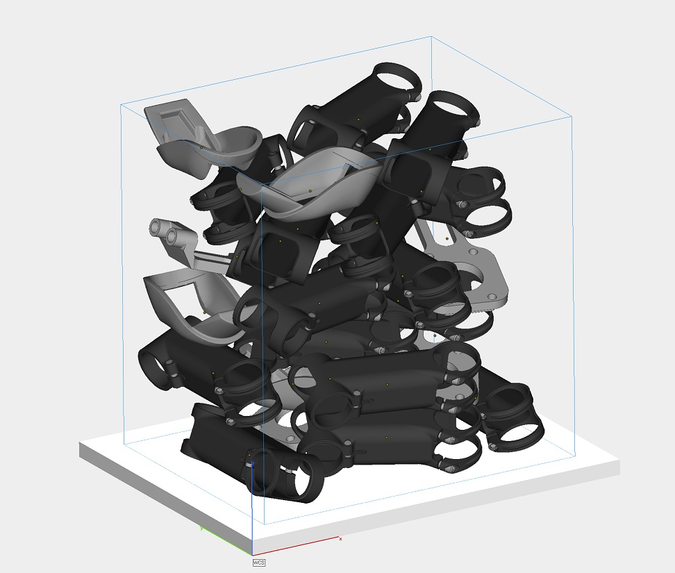 Weerg nesting Build 3D produzione additiva