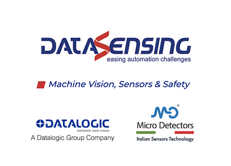 Datasensing rilevazione sensori sicurezza machine vision
