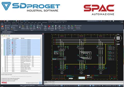SDProget SPAC Automazione 2022 progettazione elettrica