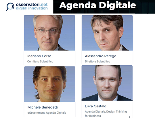 Osservatorio Agenda Digitale maturità digitale