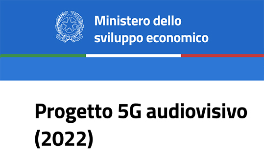 5G audiovisivo bando Mise produzione audiovisivi digitale