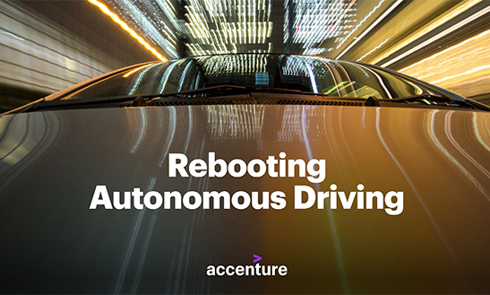 Accenture mercato guida autonoma