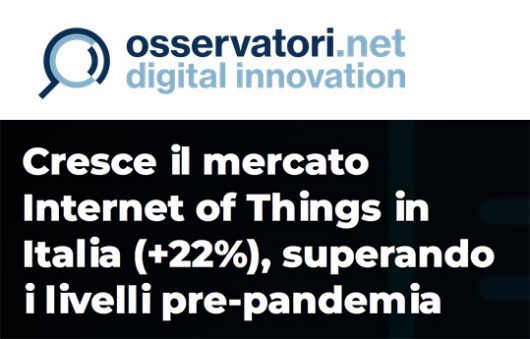 Osservatorio IoT internet of things Italia