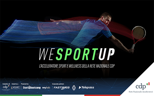 WeSportUp CDP Venture Capital startup call sport salute