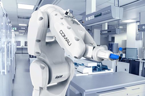 Comau Racer 5 sensitive environments robot industriale camere bianche