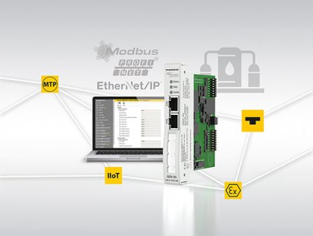 TurckBanner IIOT gateway Ethernet excom