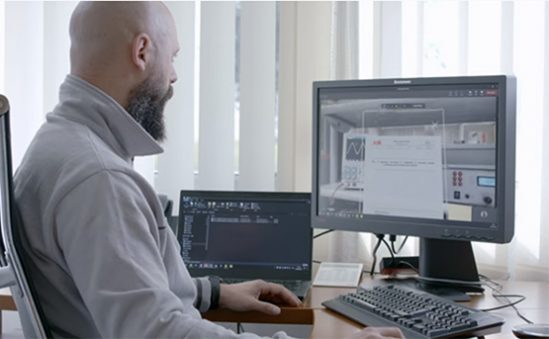 ABB HoloLens realtà aumentata Lighthouse Plant controllo qualità